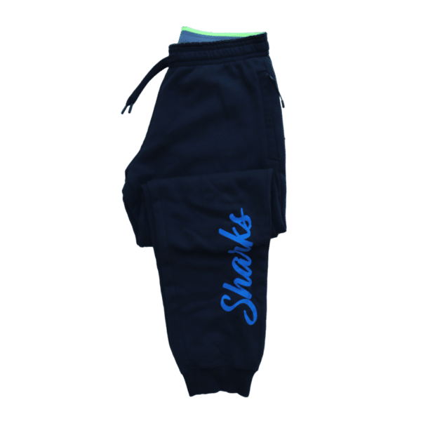 Pantalon noir avec inscription Sharks - Profondeville Sharks Basket
