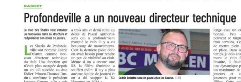 Bienvenue à Cédric Delattre !